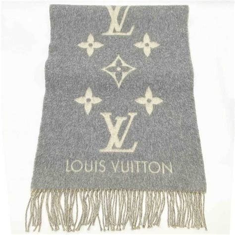 lv m71126|LOUIS VUITTON Muffler Escharpe Reykjavik Stole.